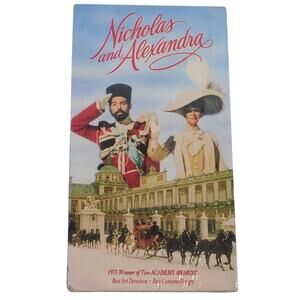Nicholas and Alexandra VHS 2-Tape Tsar Nicholas II Russia Biography Brand New